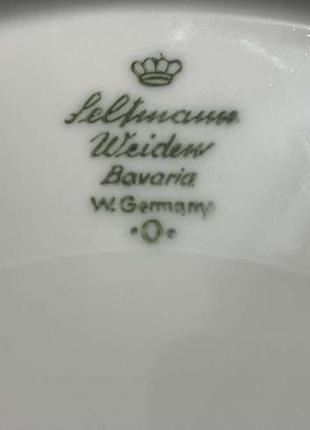 Етажерка 2-ярусна seltmann weiden bavaria, germany, порцеляна, для фруктів, як нова!6 фото