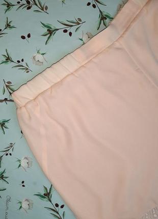 🌿1+1=3 стильные нежные персиковые шорты с кружевом simply y.a.s, размер 50 -524 фото