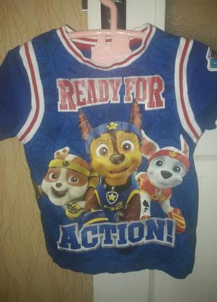 Футболка щенячий патруль