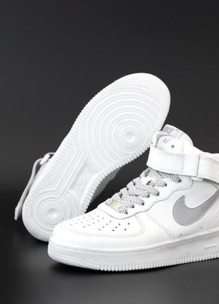 Женские кроссовки nike air force 1 high white 36-37-38-38.5-39-40-41