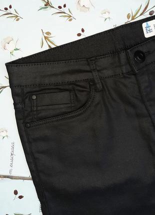 🎁1+1=3 модные черные кожаные женские шорты esmara, размер 44 - 464 фото