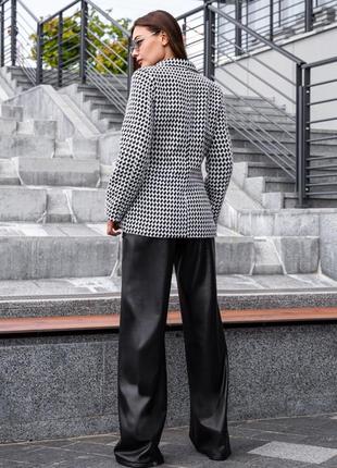 Пиджак на подкладке версаль черный7 фото