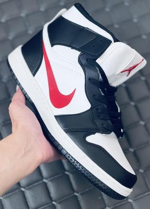 Кросівки чоловічі nike air retro jordan 1 хайтопи найк ретро джордан8 фото