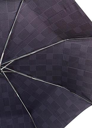 Зонт женский механический fulton full450-smoky-grey-check4 фото