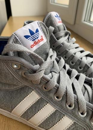 Высокие кеды сникерсы adidas 36, 37 р2 фото