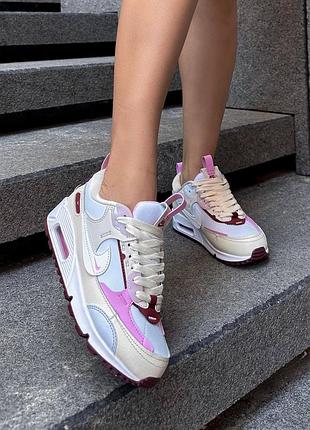 Молодежные яркие кроссовки revolution nike air max 90