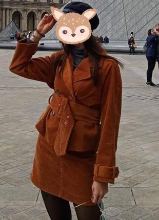 Костюм из вельвета envii