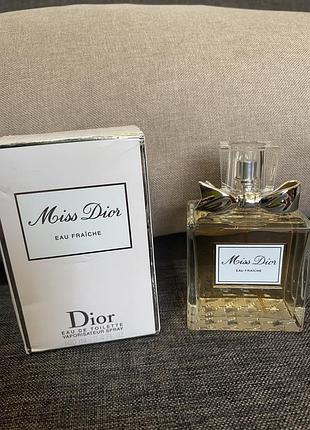 Dior miss dior eau fraiche туалетна вода 100 мл. оригінал