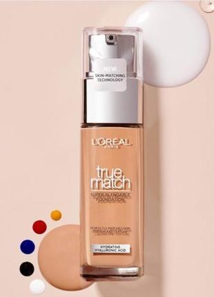 L'oreal true match 3.d/3.w warm undertone 30ml7 фото