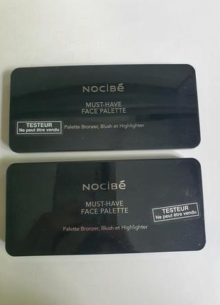 Палетки для обличчя nocibe palette bronzer, blush &amp; highlighter1 фото