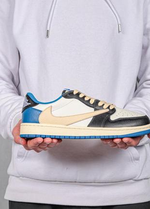 Кросівки чоловічі nike fragment x travis scott x air jordan 1