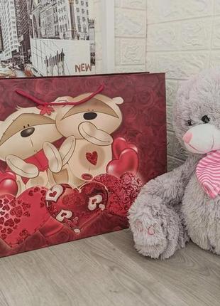 Подарунковий пакет великий 49 см х 37 см х 15 см