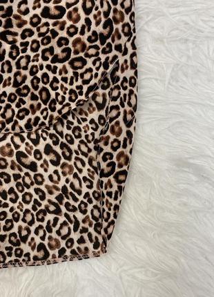 Рубашка в леопардовий принт, блузка4 фото