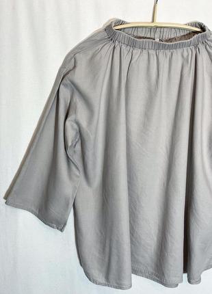 Блуза з бавовни відомого японського бренду3 фото