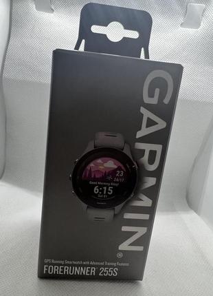 Спортивний годинник garmin frorerunner 255s powder gray (010-02641-12) нові!!2 фото