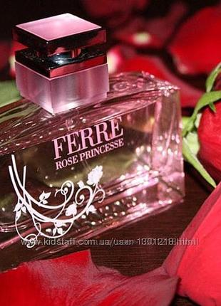 Gianfranco ferre rose princesse туалетная вода 50 мл. оригинал2 фото