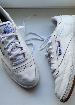 Кожаные мужские легендарная модель брендовых кроссовок reebok classic