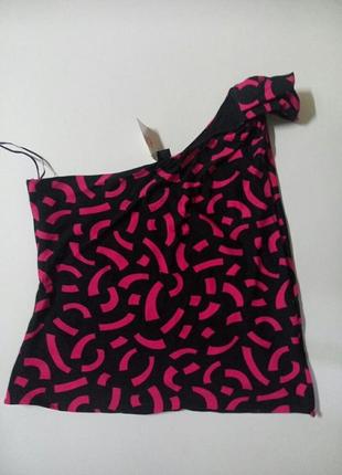 Топ з бантом на 1 плече