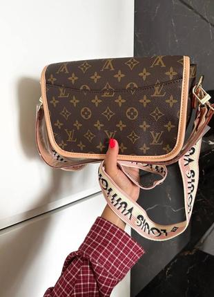 Женская сумочка louis vuitton diane3 фото