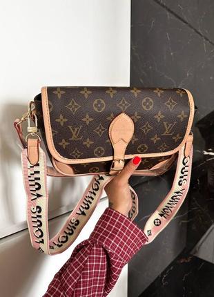 Женская сумочка louis vuitton diane4 фото