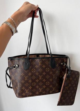 Модна жіноча сумка louis vuitton neverfull mini3 фото