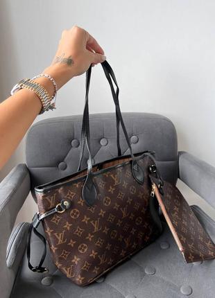 Модна жіноча сумка louis vuitton neverfull mini5 фото