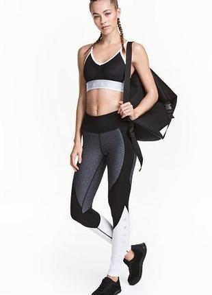 Спортивные лосины леггинсы леггинсы h&m m