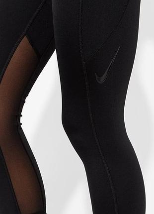 Жіноча термобілизна, спортивні лосіни nike w nk pwr pkt lx crop4 фото