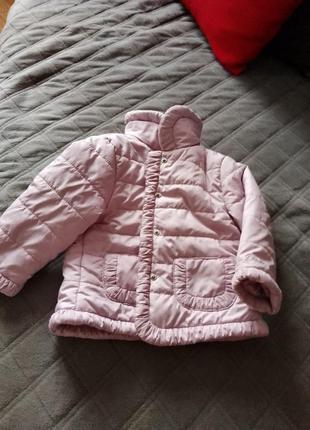 Огосенне-весенняя курточка на девочку 6 месяцев brums4 фото