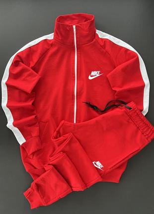 Мужской спортивный костюм с олимпийкой мужественный спортивный костюм nike1 фото