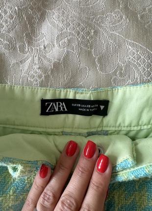 Твидовые шорты zara2 фото