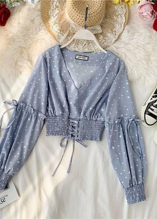 Невероятно нежная, легкая, шифоновая блузка