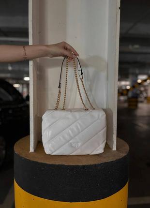 Сумка pinko puff white