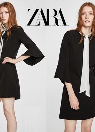 Чорна сукня zara