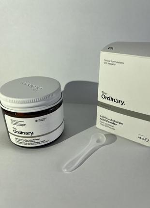 The ordinary - 100% l-ascorbic acid powder - витамин с в порошке - 20g5 фото