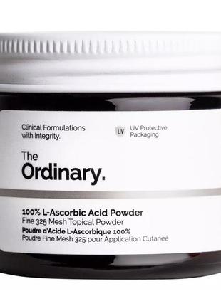 The ordinary - 100% l-ascorbic acid powder - витамин с в порошке - 20g6 фото