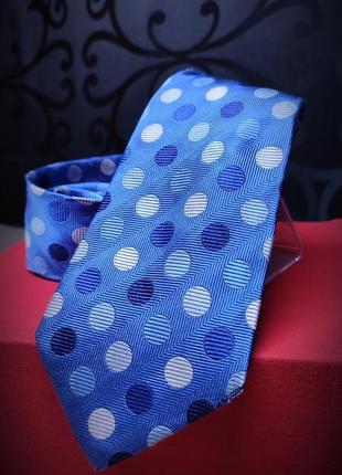 Краватка charles tyrwhitt, silk, handmade, italy3 фото