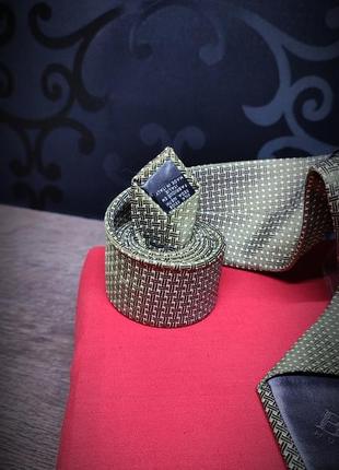 Краватка hugo boss, silk, handmade, italy6 фото