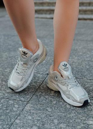 Женские кроссовки adidas astir gray silver женккие кроссовки адедас астырь серое