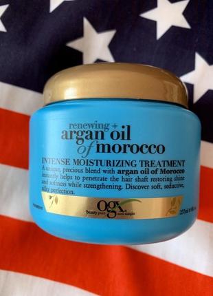 Renewing moroccan argan oil, маска аргановое масло для волос от ogxusa,168мл