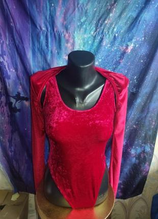 Оксамитове велюрове болеро шраг рукави