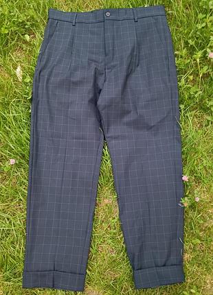 Чоловічі штани hugo boss  simmons 212 dark blue