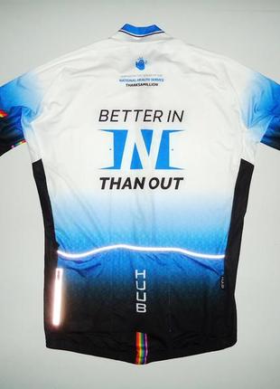 Велофутболка huub cycling jersey (l)2 фото