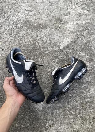 Вінтажні копки nike tiempo zoom 43р оригінал