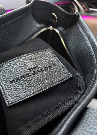 Хит продажи женская сумка marc jacobs tote bag medium black3 фото