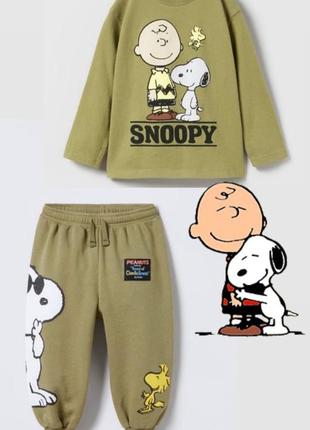 Костюмчик snoopy peanuts x zara1 фото