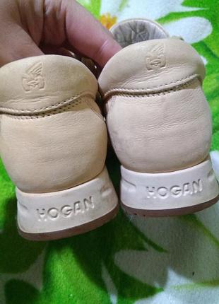 Кроссовки hogan athletic, кожаные2 фото