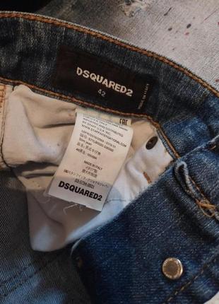 Оригинальные джинсовые шорты dsquared размер 427 фото