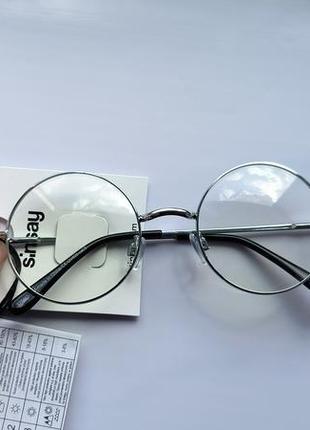 Круглые имиджевые очки sinsay унисекс3 фото