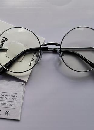 Круглые имиджевые очки sinsay унисекс4 фото